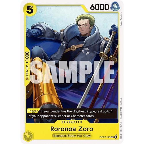 Roronoa Zoro (113) (OP07 - 113) [500 Years in the Future] - PokéBox Australia