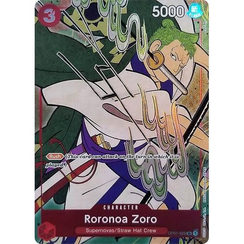 Roronoa Zoro (English Version 1st Anniversary Set) (OP01 - 025) [One Piece Promotion Cards] - PokéBox Australia