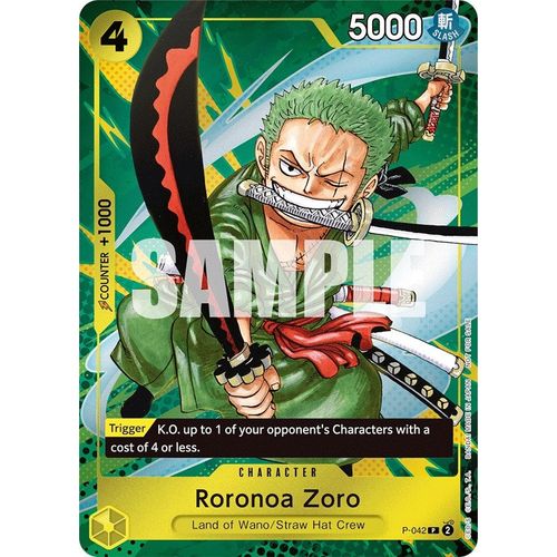 Roronoa Zoro (Event Pack Vol. 3) (P - 042) [One Piece Promotion Cards] - PokéBox Australia