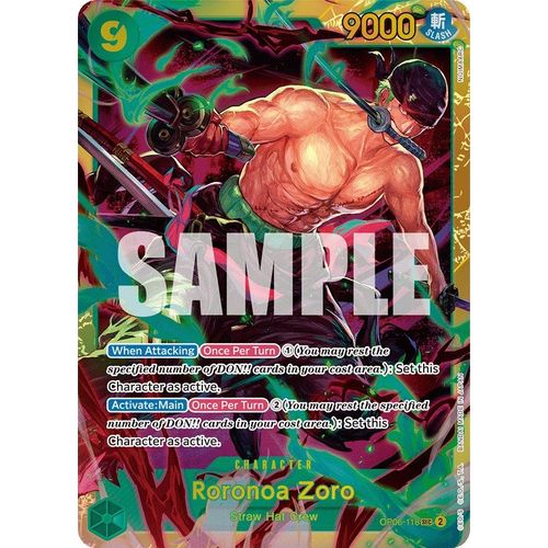 Roronoa Zoro (OP06 - 118) [Wings of the Captain] - PokéBox Australia