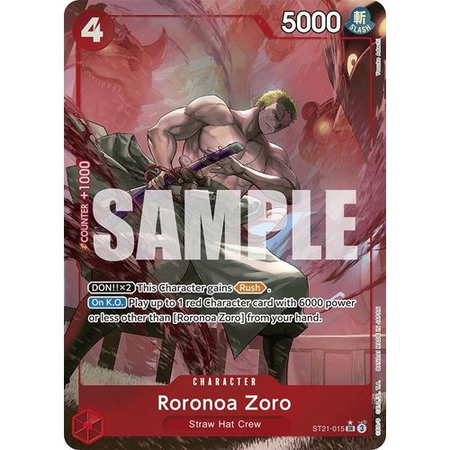 Roronoa Zoro (Parallel) (ST21 - 015) [Starter Deck EX: Gear 5] - PokéBox Australia