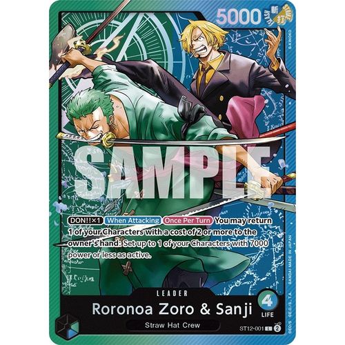 Roronoa Zoro & Sanji (ST12 - 001) [Starter Deck 12: Zoro and Sanji] - PokéBox Australia