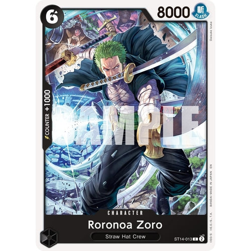 Roronoa Zoro - ST14 - 013 (Reprint) (ST14 - 013) (Premium Booster - The Best - Vol. 2) - PokéBox Australia