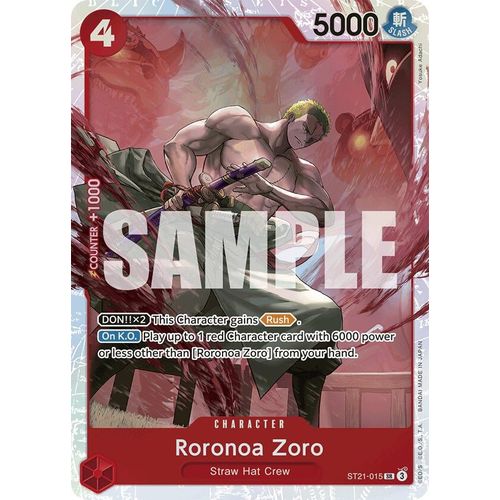 Roronoa Zoro (ST21 - 015) [Starter Deck EX: Gear 5] - PokéBox Australia