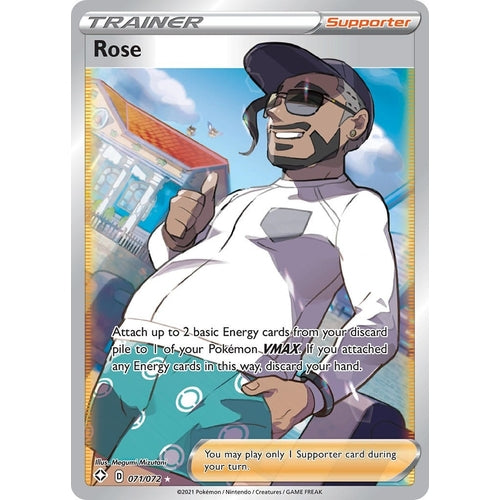 Rose (Full Art) (071/072) (Shining Fates) - PokéBox Australia