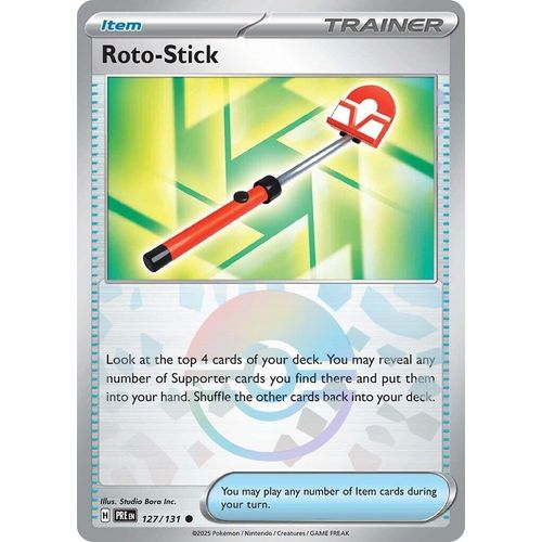 Roto - Stick (Poke Ball Pattern) (127/131) [SV: Prismatic Evolutions] - PokéBox Australia