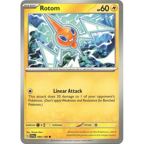 Rotom (069/198) [SV01: Scarlet & Violet Base Set] - PokéBox Australia