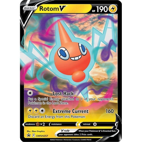 Rotom V - SWSH257 (SWSH257) (SWSH: Sword & Shield Promo Cards) - PokéBox Australia