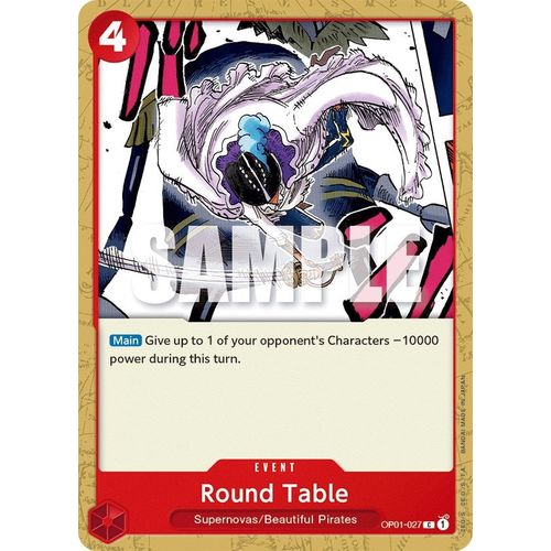 Round Table (OP01 - 027) [Romance Dawn] - PokéBox Australia