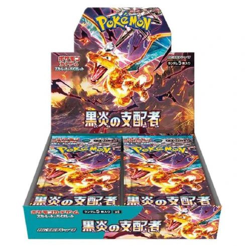Ruler of the Black Flame SV3 Booster Box - Japanese Pokémon TCG - PokéBox Australia