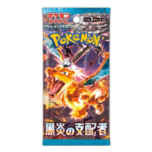 Ruler of the Black Flame SV3 Booster Box - Japanese Pokémon TCG - PokéBox Australia