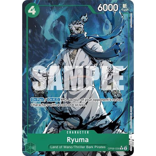 Ryuma (Alternate Art) (OP06 - 036) [Premium Booster - The Best - ] - PokéBox Australia