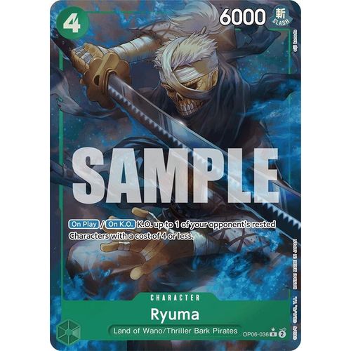 Ryuma (Full Art) (OP06 - 036) [Premium Booster - The Best - ] - PokéBox Australia