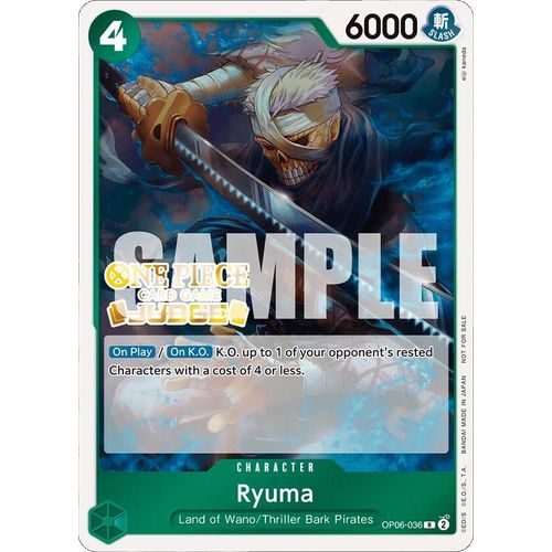 Ryuma (Judge Pack Vol. 4) (OP06 - 036) [One Piece Promotion Cards] - PokéBox Australia