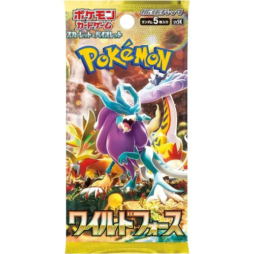 Wild Force SV5K Booster Pack - Japanese Pokémon TCG - PokéBox Australia
