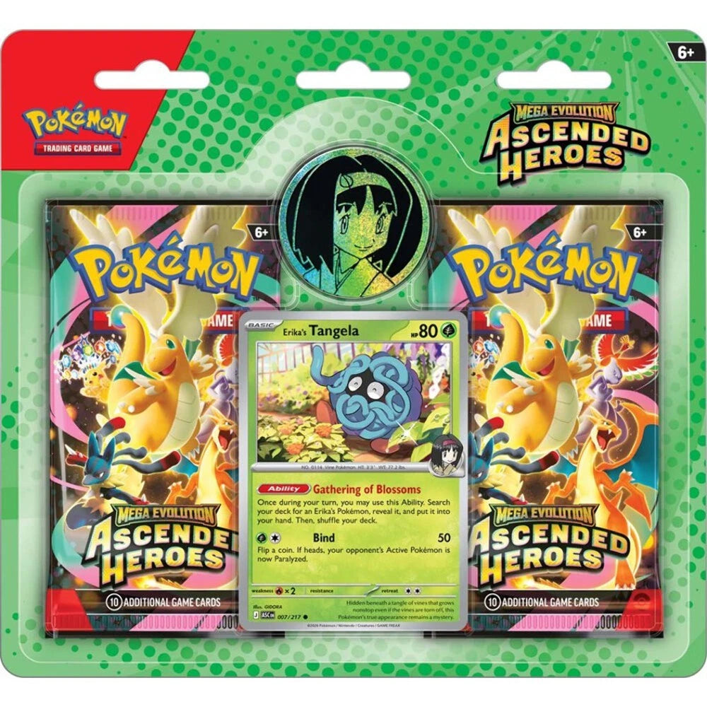 Pokémon TCG: Mega Evolution - Ascended Heroes Collection: Erika/Larry (Assorted) - PokéBox Australia