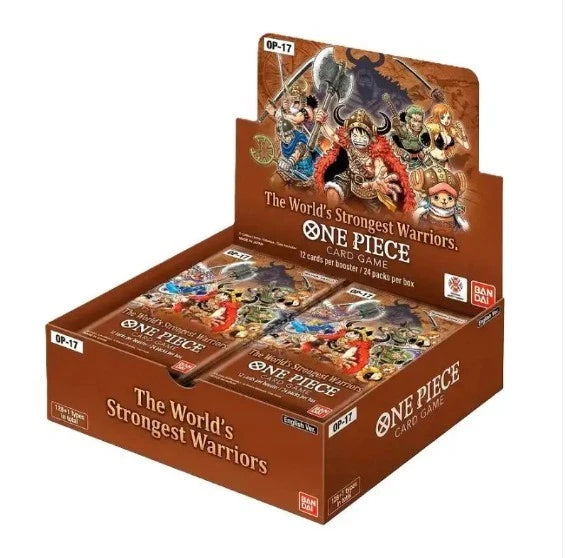 One Piece Card Game: The World's Strongest Warriors [OP-17] Booster Box - English