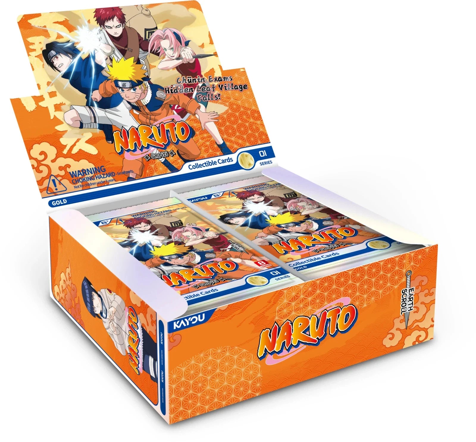 Kayou: Naruto - Earth Scroll Series 1 Booster Box (NA Version - English)
