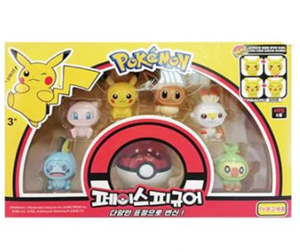 Pokemon - Face Changing Figures: Pikachu Box - PokéBox Australia