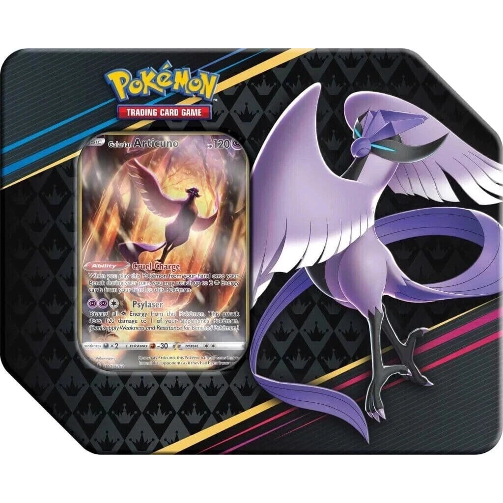 POKÉMON TCG Crown Zenith - Galarian Articuno Tin - PokéBox Australia