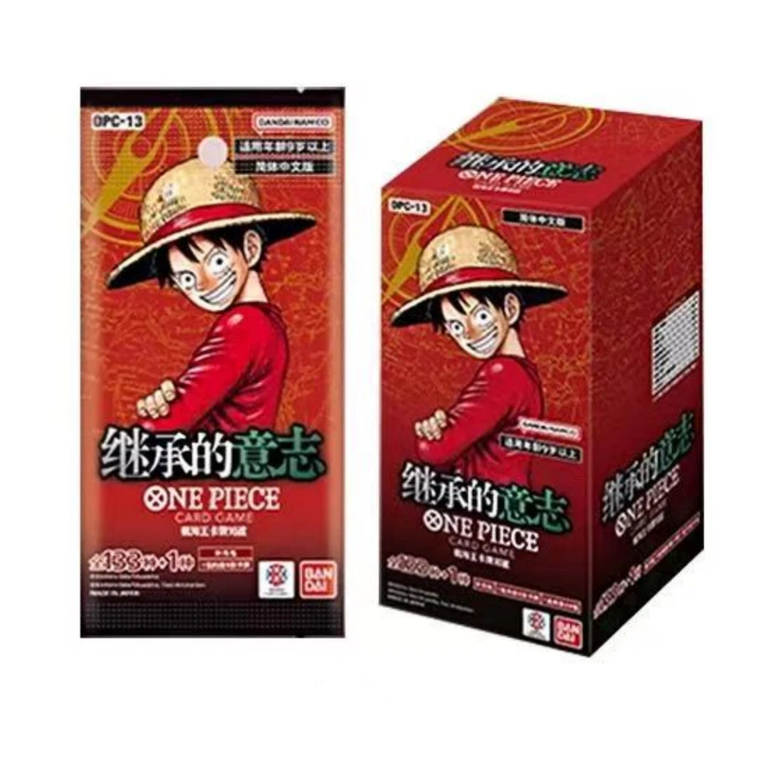 One Piece Card Game: OPC-13 Carrying On His Will Jumbo Booster Box (S-Chinese) - PokéBox Australia