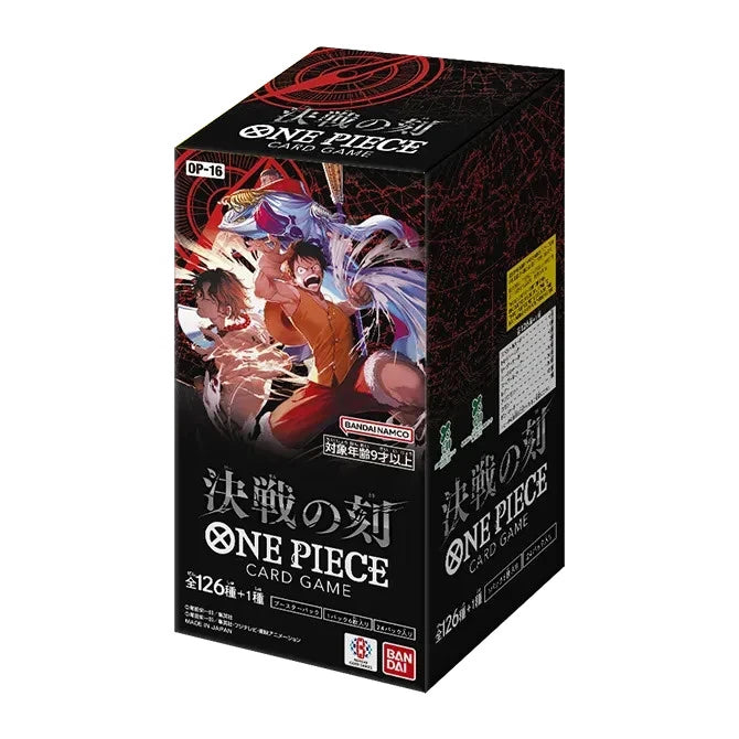 One Piece Card Game - OP-16: The Time of Battle Booster Box [Japanese] - PokéBox Australia
