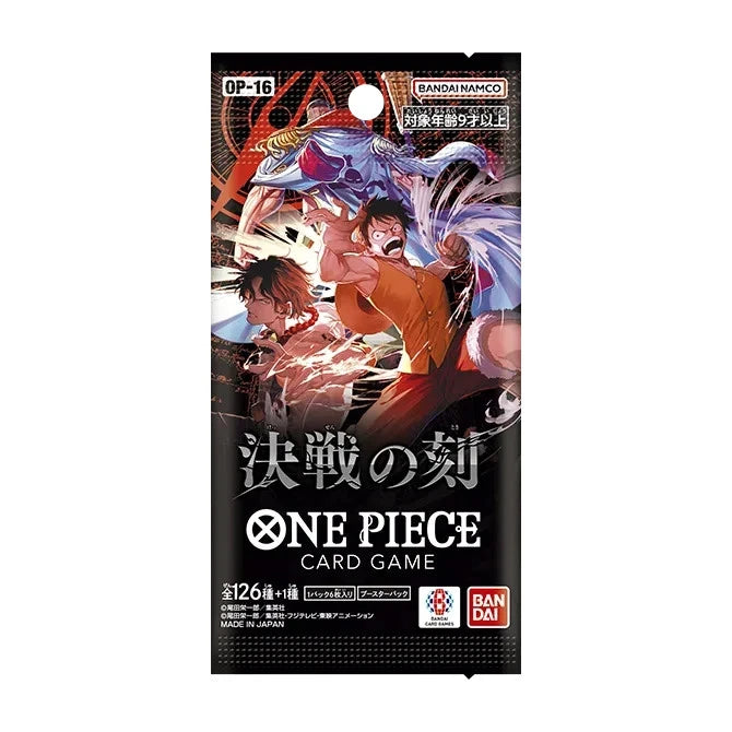 One Piece Card Game - OP-16: The Time of Battle Booster Pack [Japanese] - PokéBox Australia