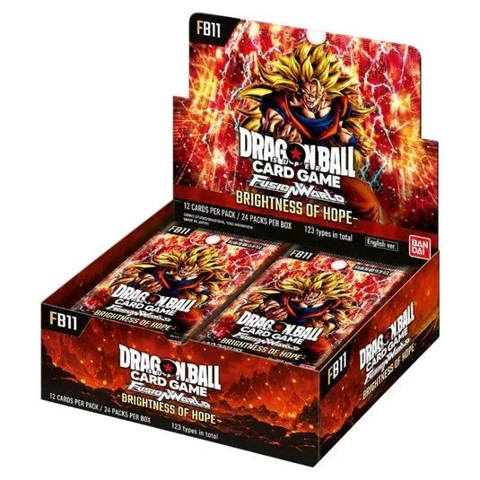 Dragon Ball Super Card Game - Fusion World - Brightness Of Hope [FB11] Booster Box - PokéBox Australia