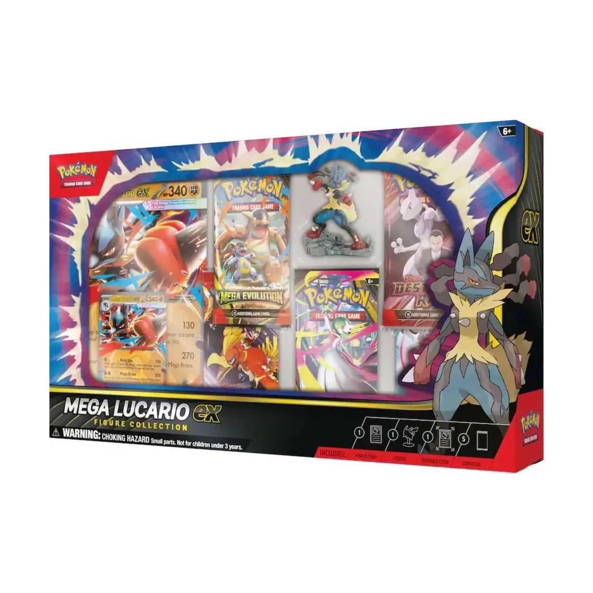 Pokémon TCG: Mega Lucario ex Figure Collection Box - PokéBox Australia