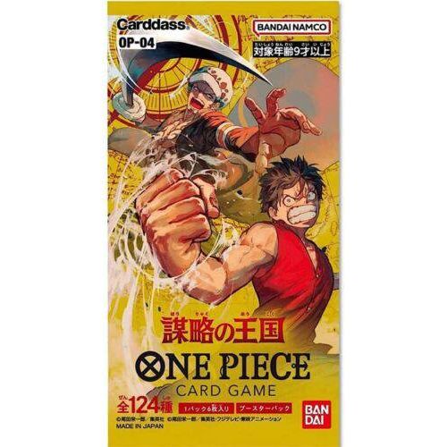 One Piece Card Game - Kingdom Of Intrigue OP-04 Booster Box [Japanese] - PokéBox Australia