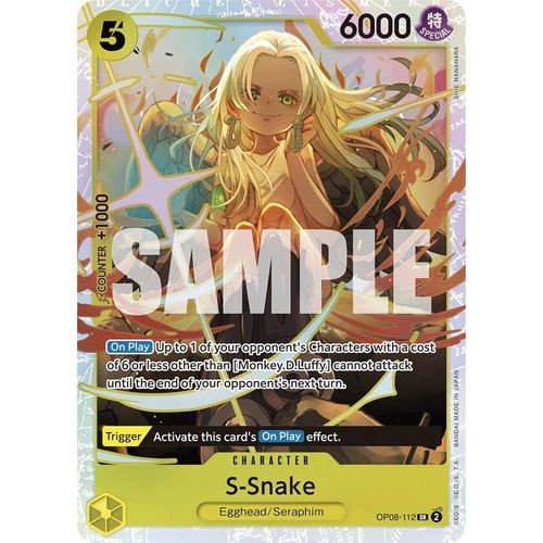 S - Snake (OP08 - 112) [Two Legends] - PokéBox Australia