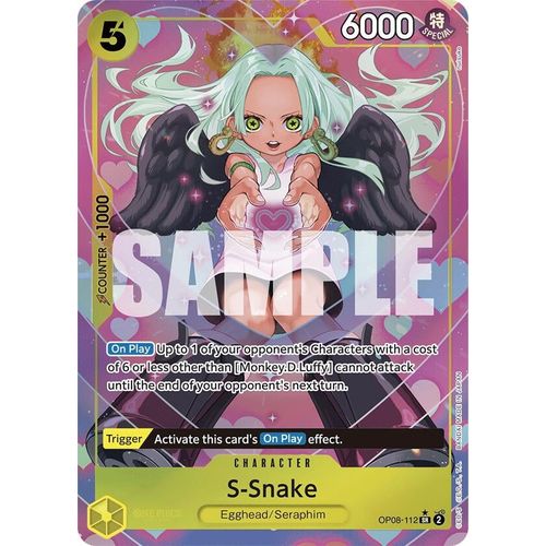 S - Snake (Parallel) (OP08 - 112) [Two Legends] - PokéBox Australia