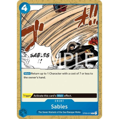 Sables (ST03 - 015) [Revision Pack Cards] - PokéBox Australia