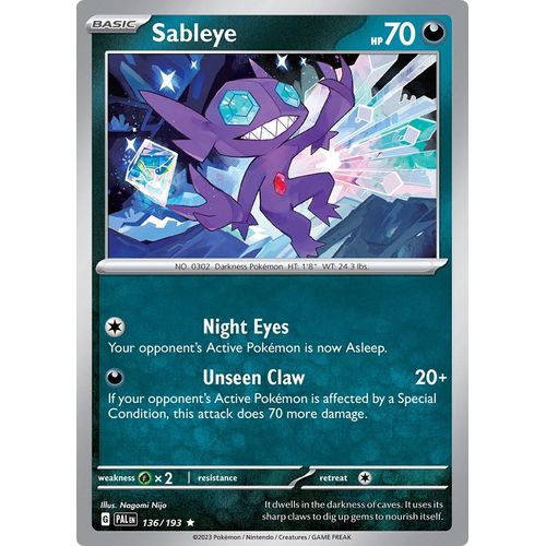 Sableye (136/193) [SV02: Paldea Evolved] - PokéBox Australia