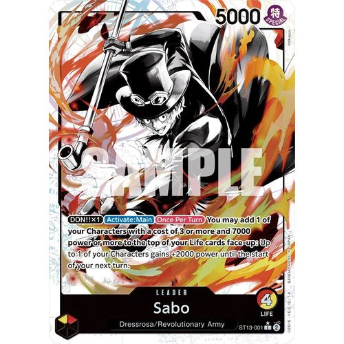 Sabo (001) (Parallel) (ST13 - 001) [Ultra Deck: The Three Brothers] - PokéBox Australia
