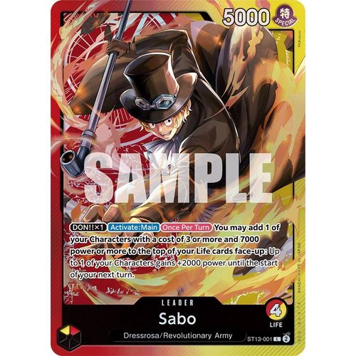 Sabo (001) (ST13 - 001) [Ultra Deck: The Three Brothers] - PokéBox Australia