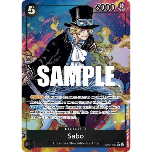 Sabo (Alternate Art) (OP04 - 083) [Kingdoms of Intrigue] - PokéBox Australia