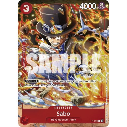 Sabo (CS 2024 Event Pack) (P - 044) [One Piece Promotion Cards] - PokéBox Australia