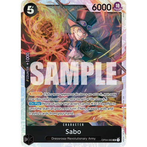 Sabo - OP04 - 083 (Reprint) (OP04 - 083) (Premium Booster - The Best - Vol. 2) - PokéBox Australia