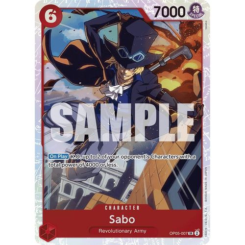 Sabo (OP05 - 007) (Reprint) (OP05 - 007) [Premium Booster - The Best - ] - PokéBox Australia