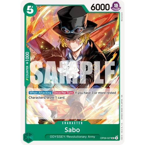 Sabo - OP09 - 027 (Reprint) (OP09 - 027) (Premium Booster - The Best - Vol. 2) - PokéBox Australia