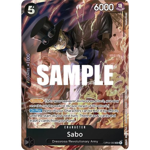Sabo (Sealed Battle 2023 Vol. 1) (OP04 - 083) [One Piece Promotion Cards] - PokéBox Australia