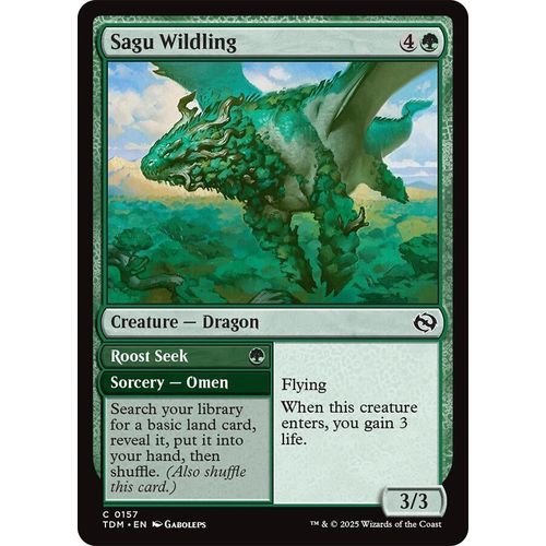 Sagu Wildling (157) (Tarkir: Dragonstorm) - PokéBox Australia