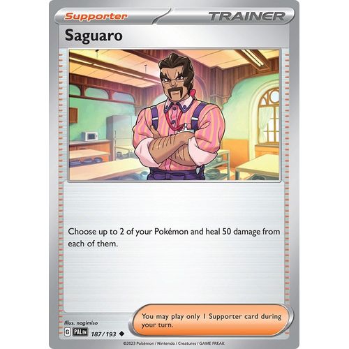 Saguaro (187/193) [SV02: Paldea Evolved] - PokéBox Australia