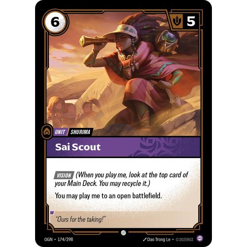 Sai Scout (174/298) (Origins) - PokéBox Australia