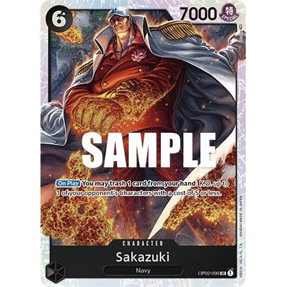 Sakazuki (OP02 - 099) [Paramount War] - PokéBox Australia