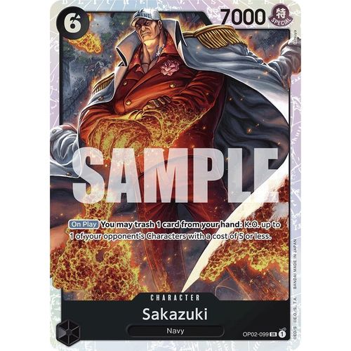 Sakazuki (Reprint) (OP02 - 099) [Premium Booster - The Best - ] - PokéBox Australia