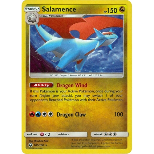 Salamence - 106/168 (Cosmos Holo) (106/168) (Miscellaneous Cards & Products) - PokéBox Australia