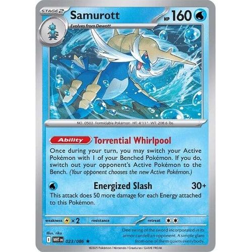 Samurott (023/086) (SV: White Flare) - PokéBox Australia
