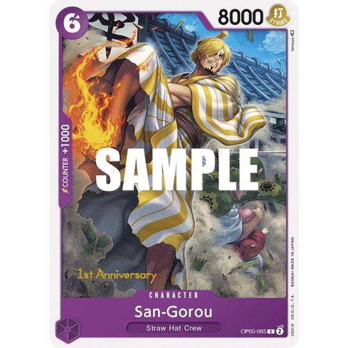 San - Gorou (OP05 - 065) [Awakening of the New Era: 1st Anniversary Tournament Cards] - PokéBox Australia